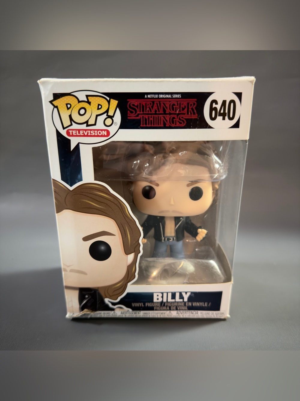 Funko Pop Television Stranger Things Billy 640 Vinyl Figure Netflix Used